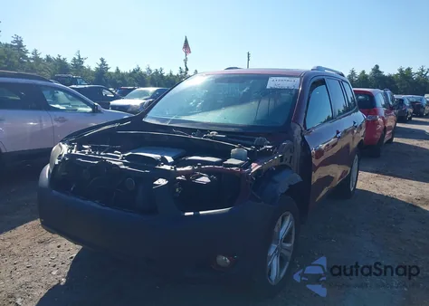 2010 Toyota Highlander Limited V6 z USA, uszkodzony, nr VIN 5TDDK3EH4AS031987
